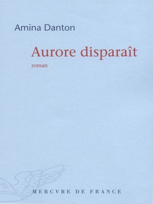 cover image of Aurore disparaît